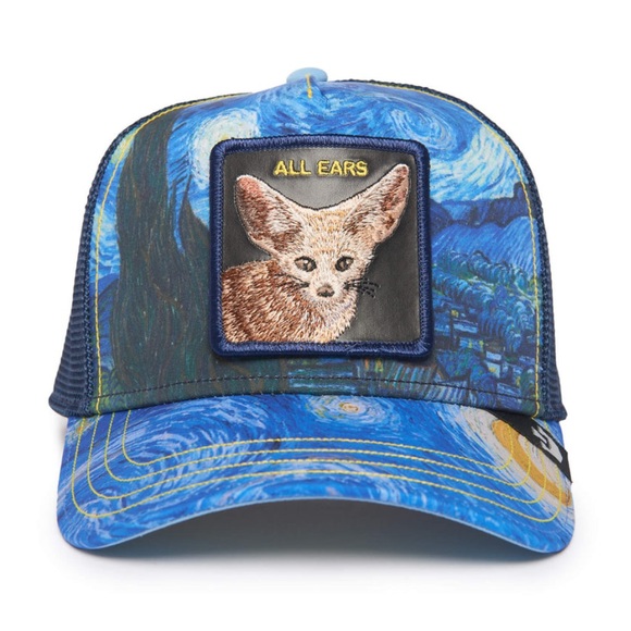 ⭐️NIB Limited Edition Goorin Brothers Fennec Fox Trucker Hat - Picture 2 of 9